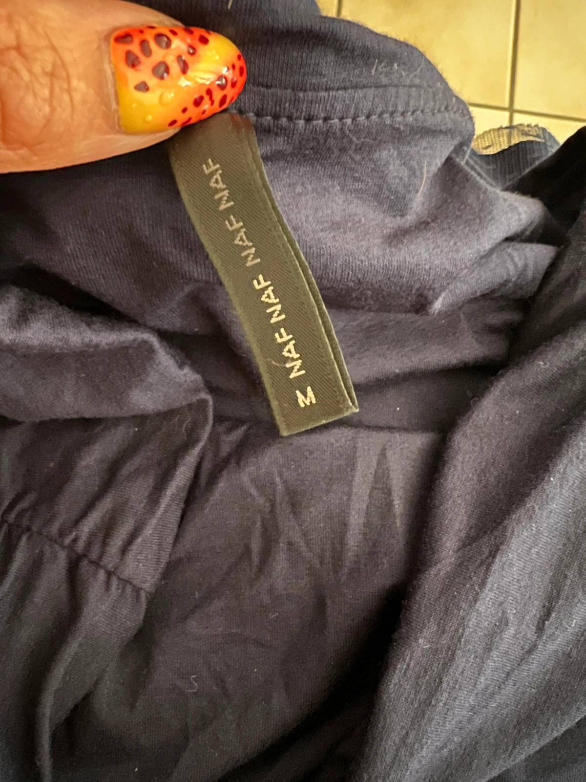 Robe bleu marine – Naf Naf – taille M / 38 / 10 4