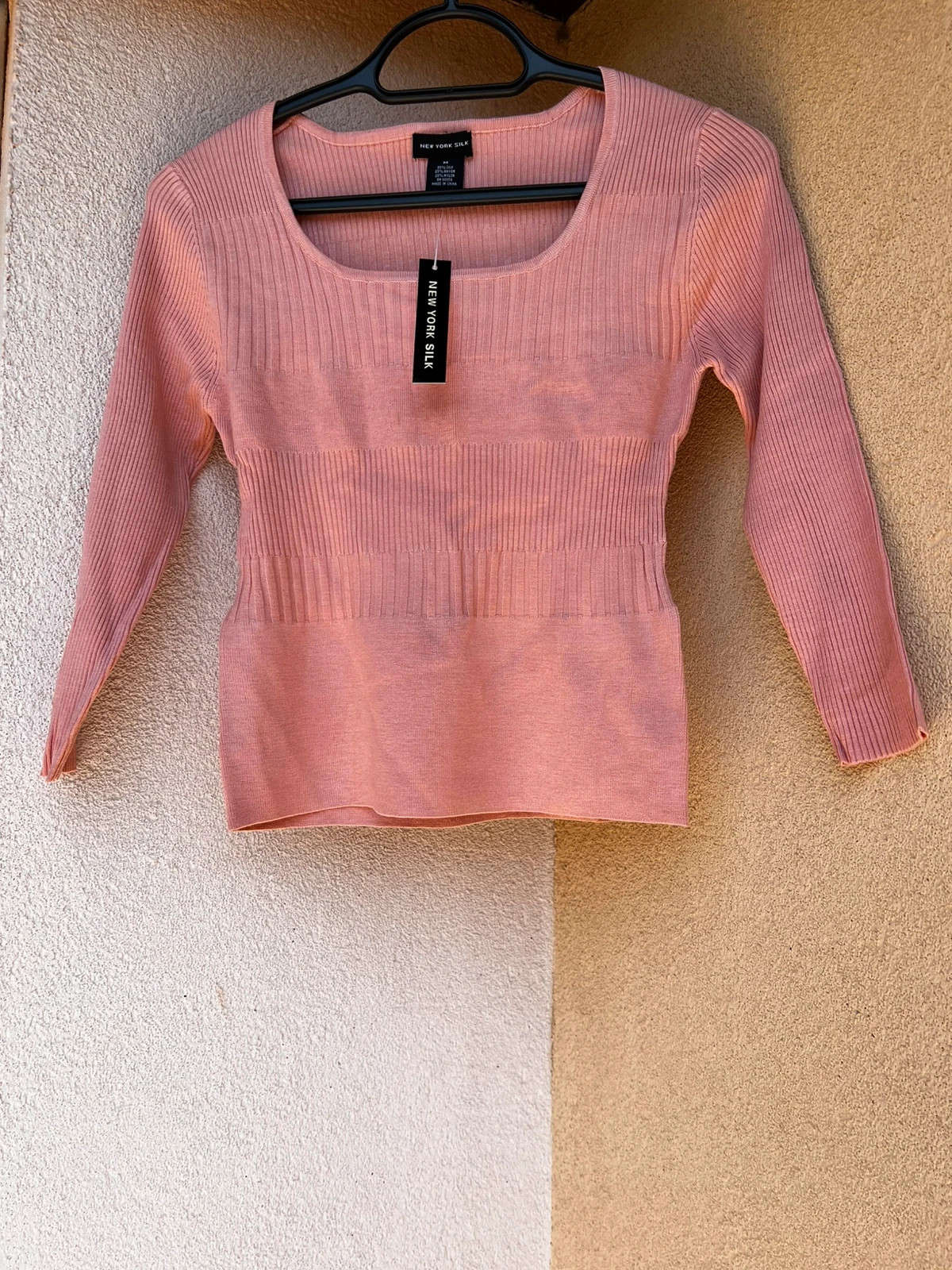 Petit haut rose – New York Silk – taille M / 38 / 10 3