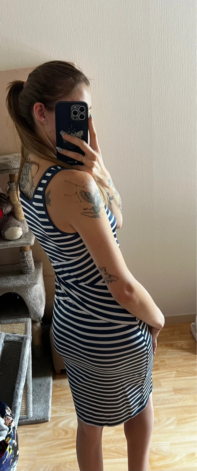 Robe bleue – Boutique Parisienne – taille M / 38 / 10 3