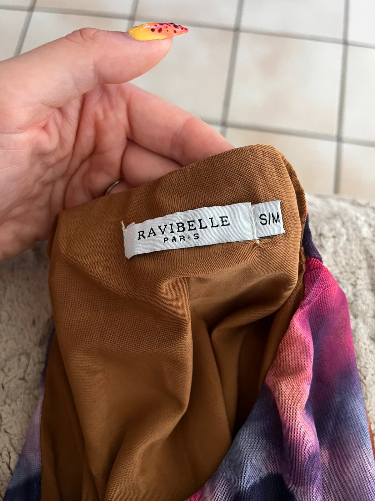 Robe multicolore – Ravibelle Paris – taille S / 36 / 8 3