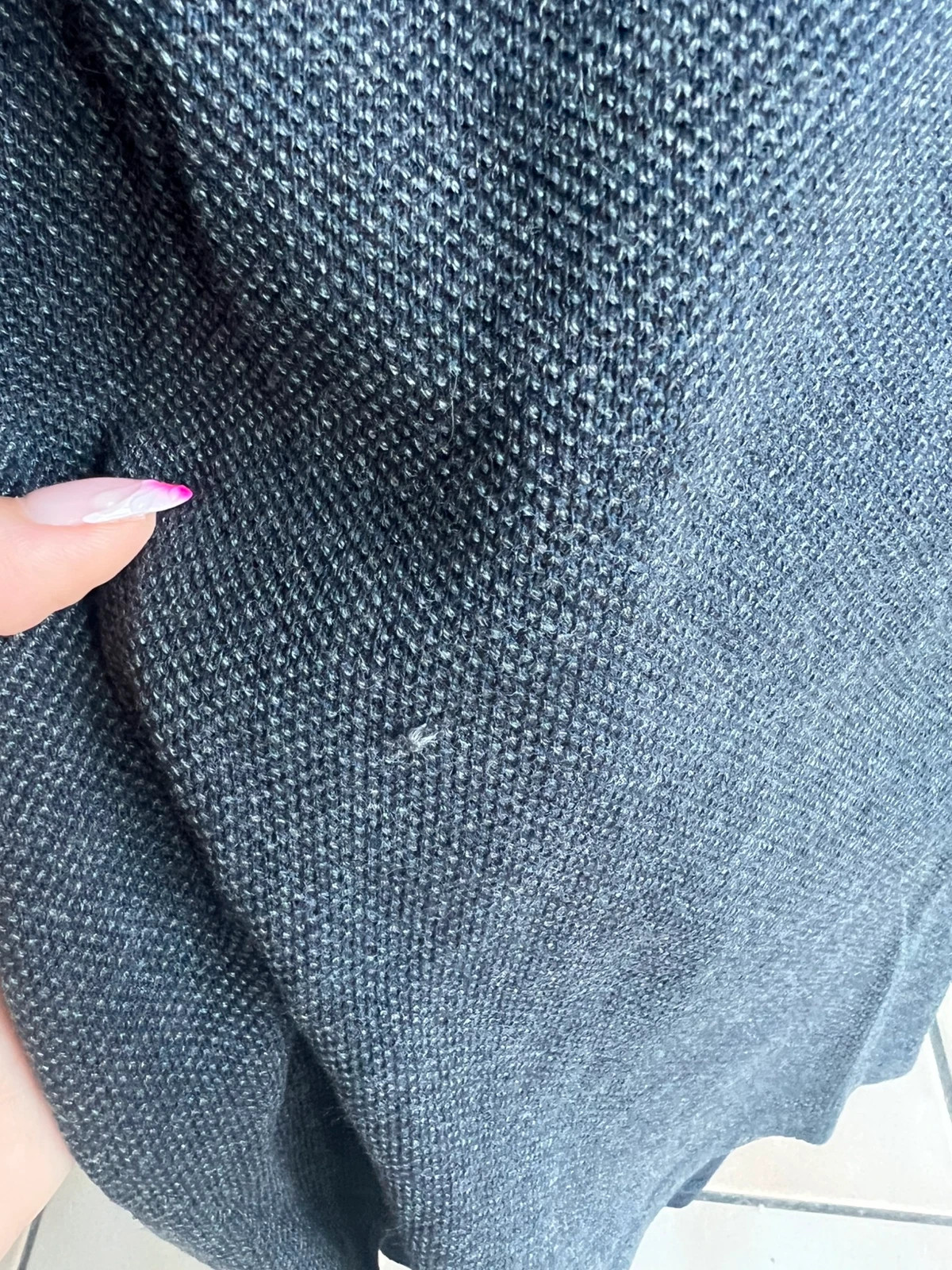 Pull bleu – Benson & Cherry – taille L 4