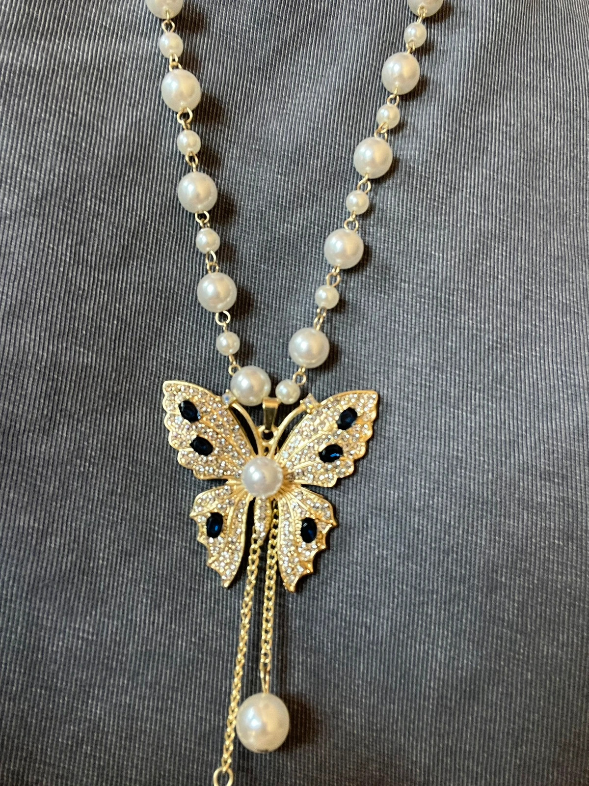 Collier papillon – xiyajia 2