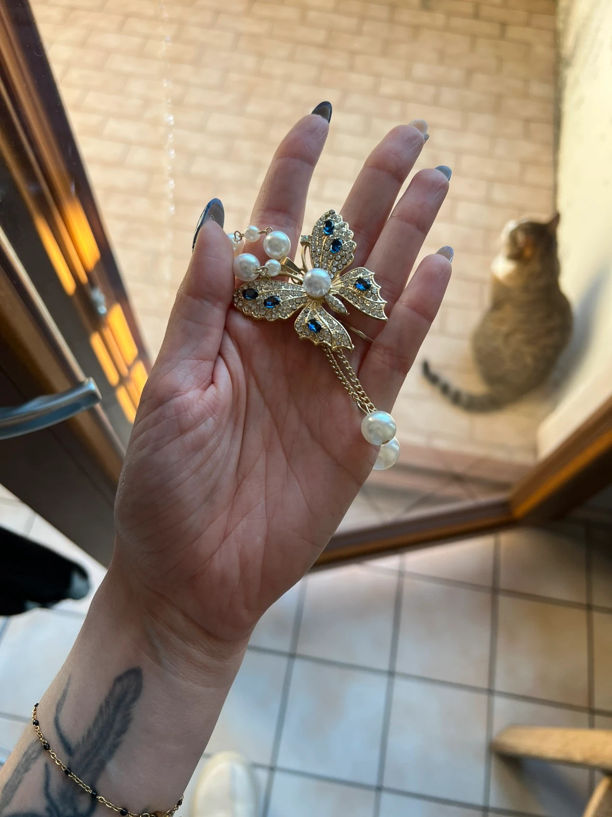 Collier papillon – xiyajia 4