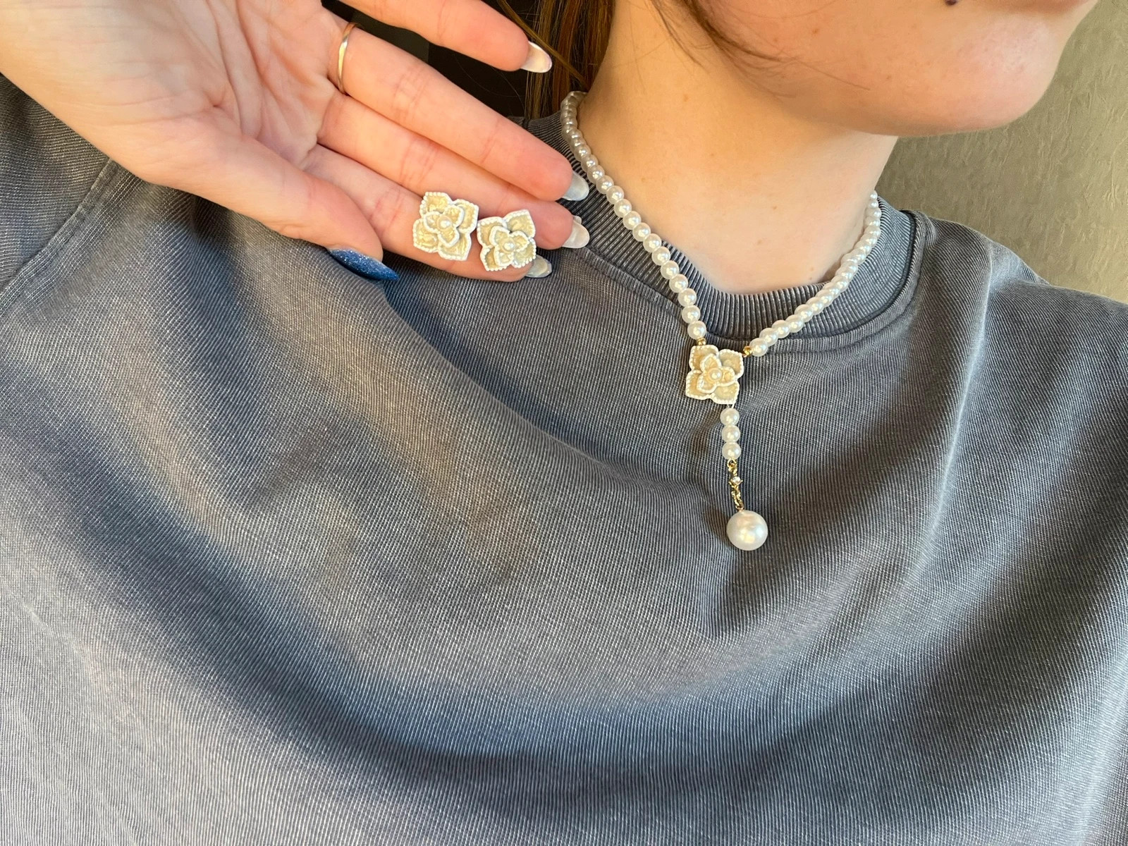 Collier et boucles d’oreilles – xiyajia 2