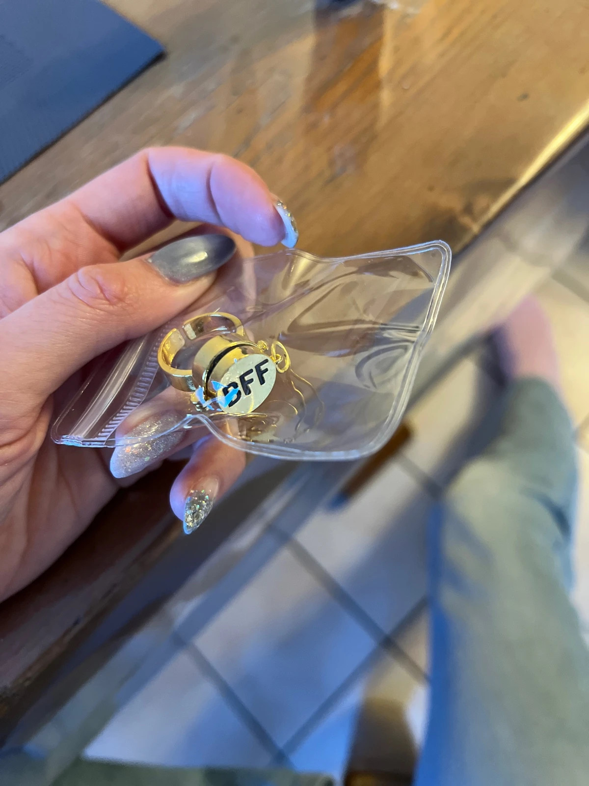 Bague bff – Inconnu – taille Ajustable