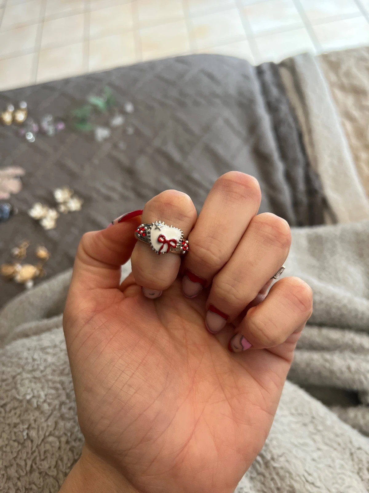 Bague cœur – Little Glimmers – taille Ajustable 4