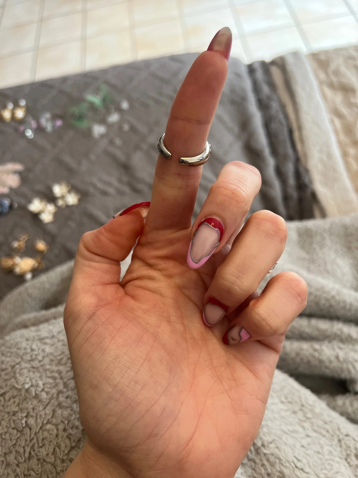 Bague cœur – Little Glimmers – taille Ajustable 3