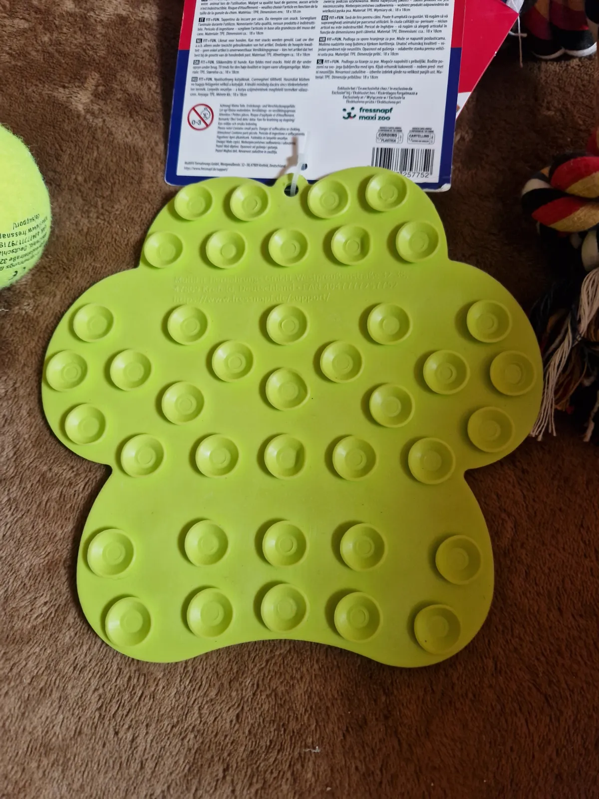 Lot de 3 tapis de léchage pour chien ou chat – FIT & Fun 3
