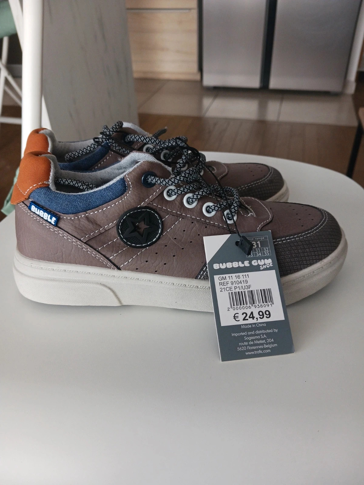 Tennis enfant taille 31 Bubble gum shoe – Bubble Gum – taille 31 3