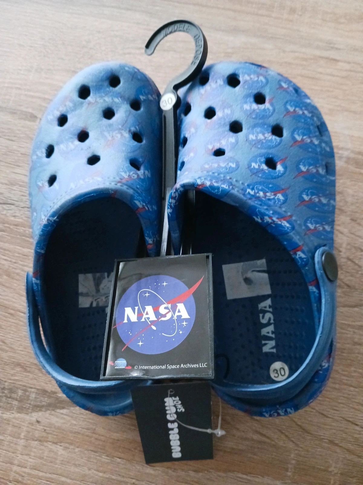 Sabots mules enfants bleues taille 30 – Bubble Gum – taille 30