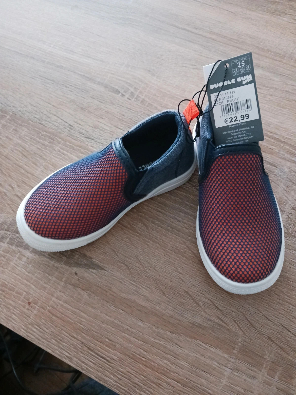 Tennis enfant taille 25 – Bubble Gum – taille 25