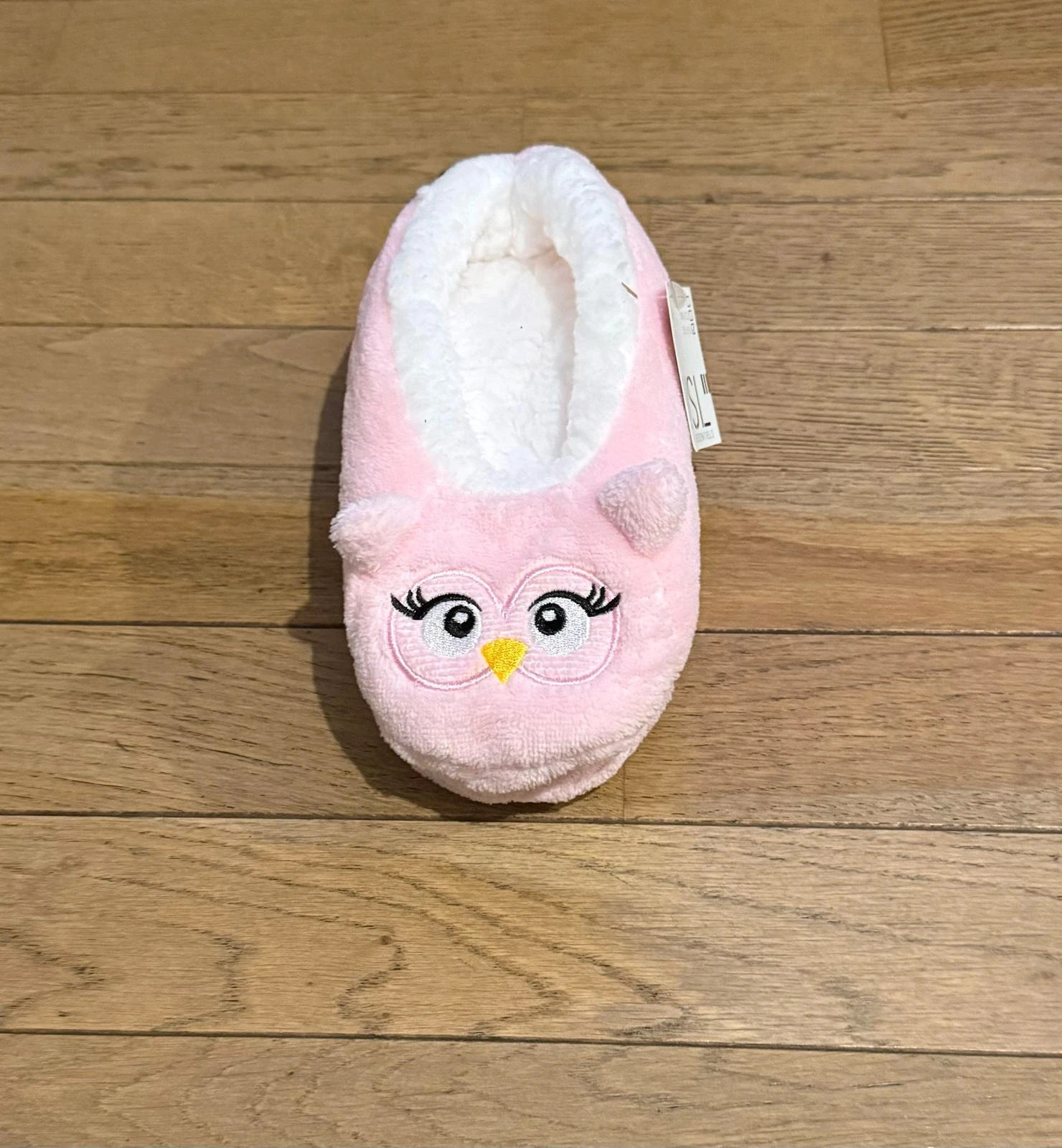 Paire de chaussons enfants rose pointure 33/35 – taille 33 2