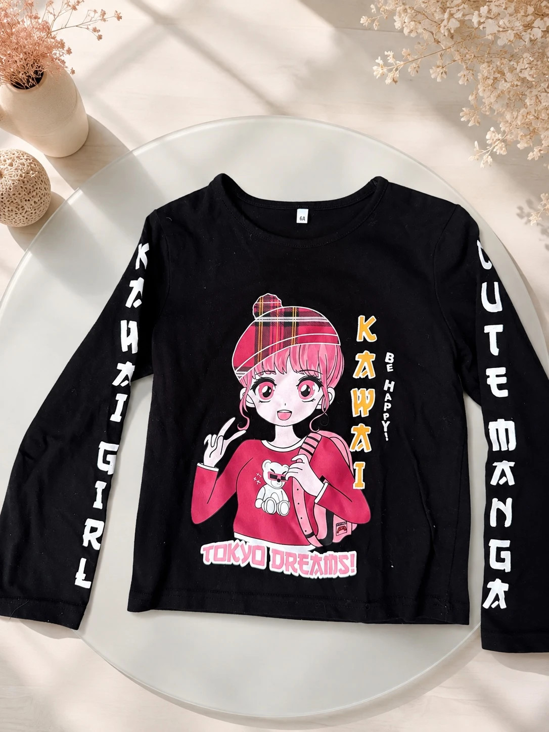 Sweat fille – taille 6 ans / 116 cm