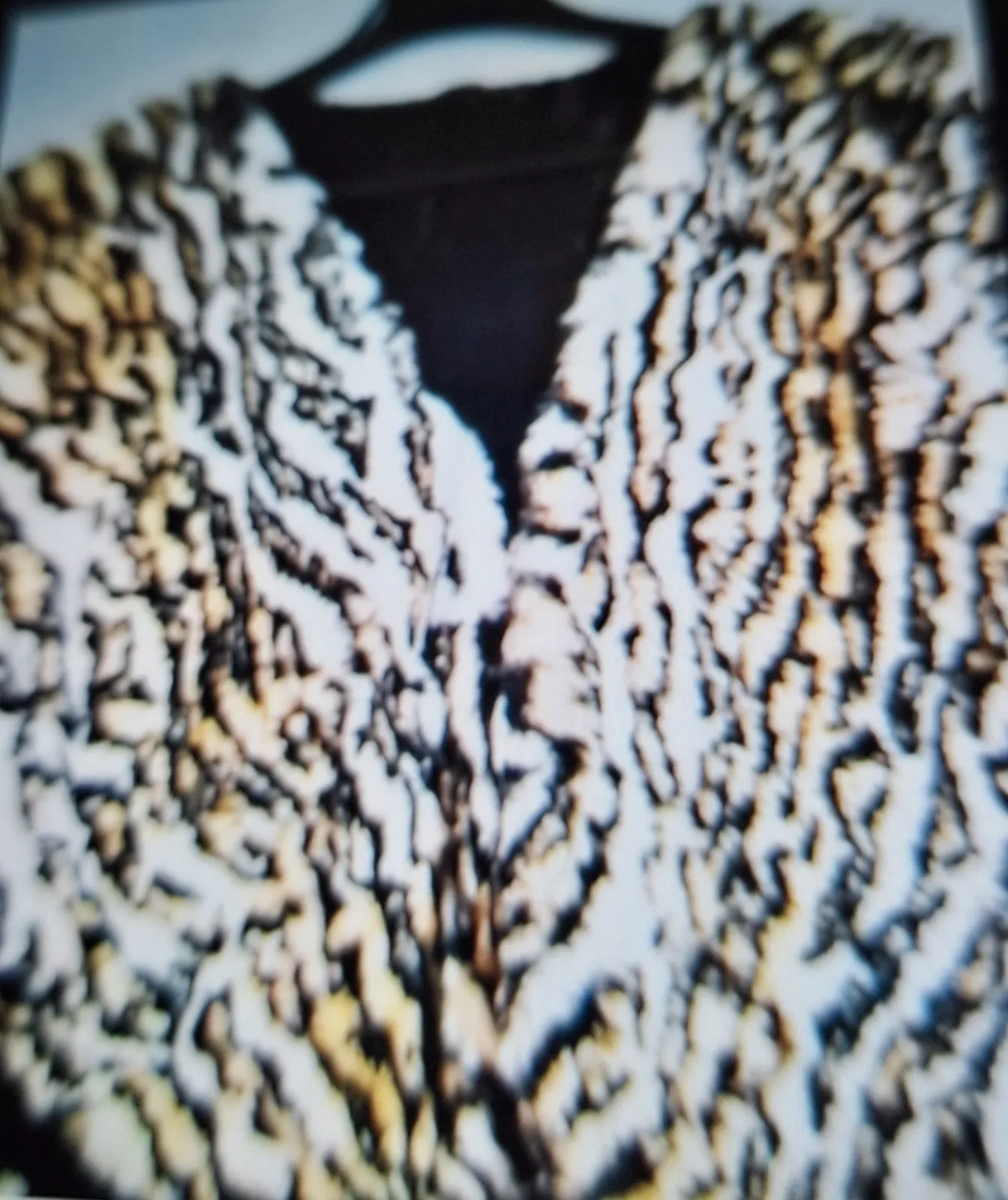 Gilet large fourrure leopard – Mode de paris – taille Taille unique 2