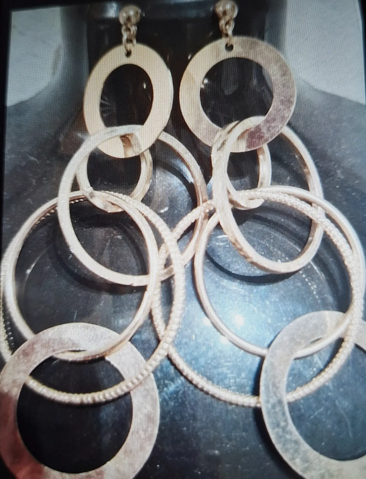 Longue boucles d.oreilles