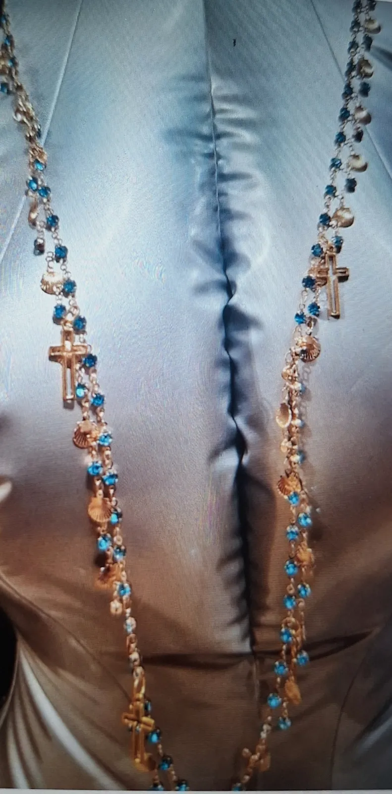 Ensemble Sautoirs et boucles d.oreilles – Japonaise – taille XXL