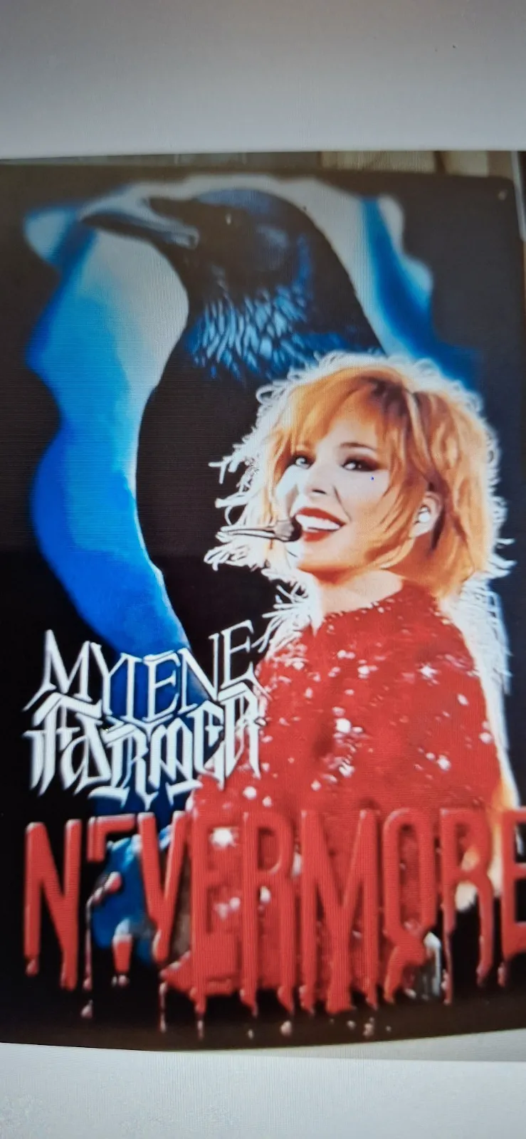 Plaque artistique mylene farmer