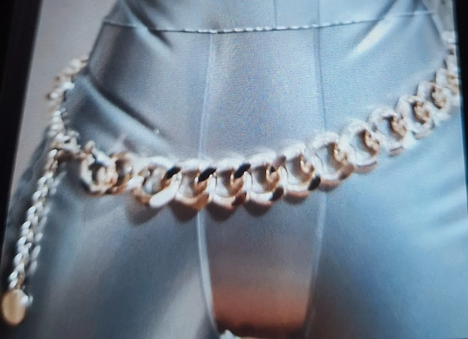 Ceinture chaine dore – Sans marque – taille XL 2