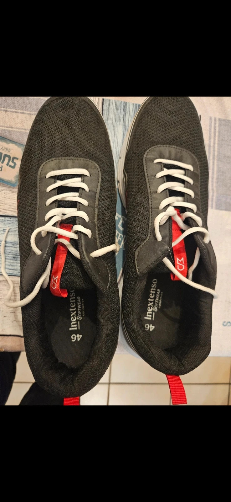 Baskets Sneakers Légères Mesh Noir In Extenso T46 – In Extenso – taille 46 2