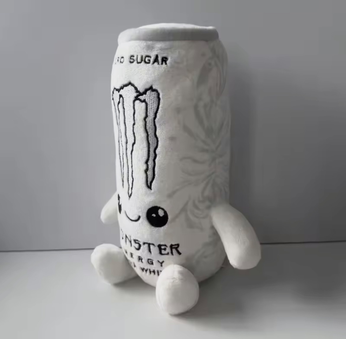 Peluche cannette Monster blanche  – Sans marque – taille Taille unique 4
