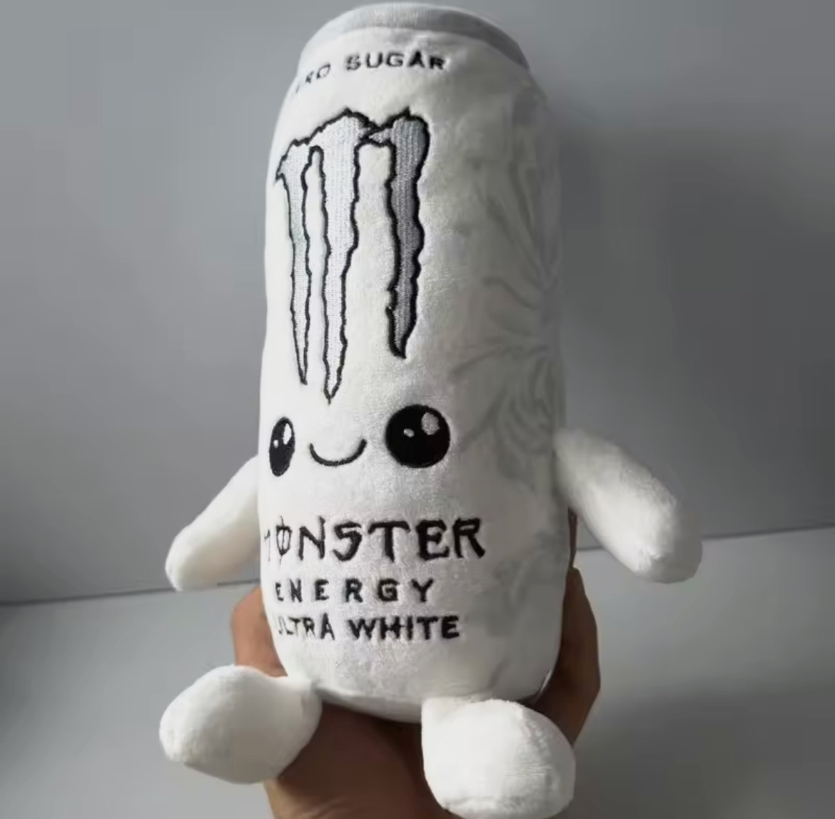 Peluche cannette Monster blanche  – Sans marque – taille Taille unique 2