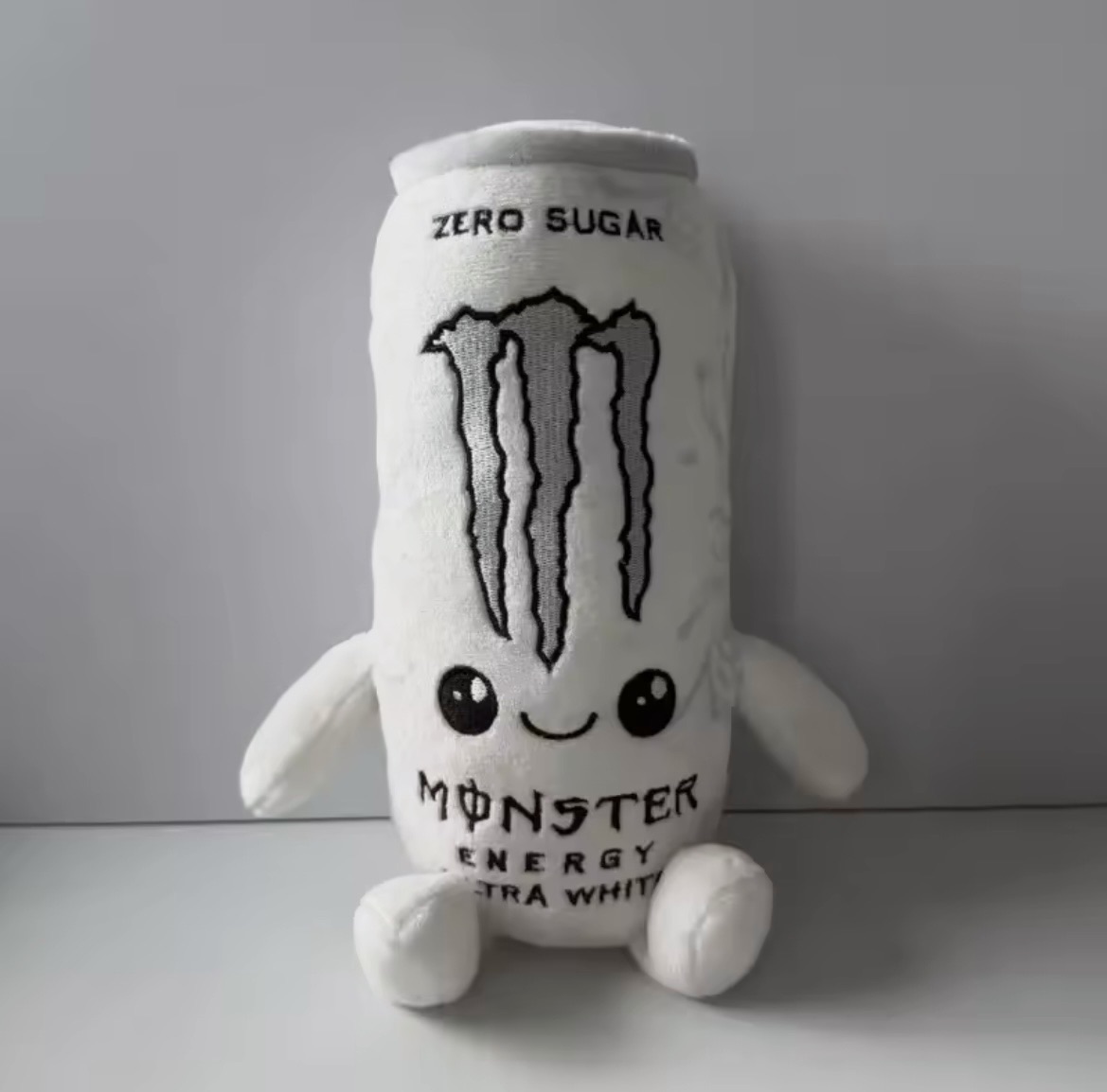 Peluche cannette Monster blanche  – Sans marque – taille Taille unique 3