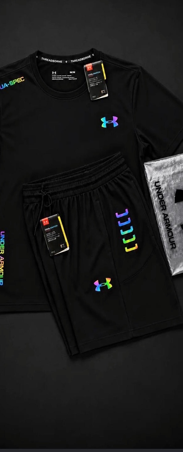 Ensemble de sport noir Under Armour