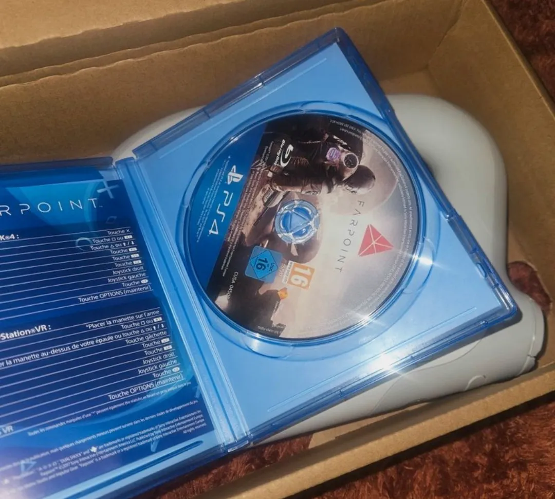 Pack PlayStation VR Aim Controller + Jeu Farpoint (PS4) – Complet avec boîte – Sony 2