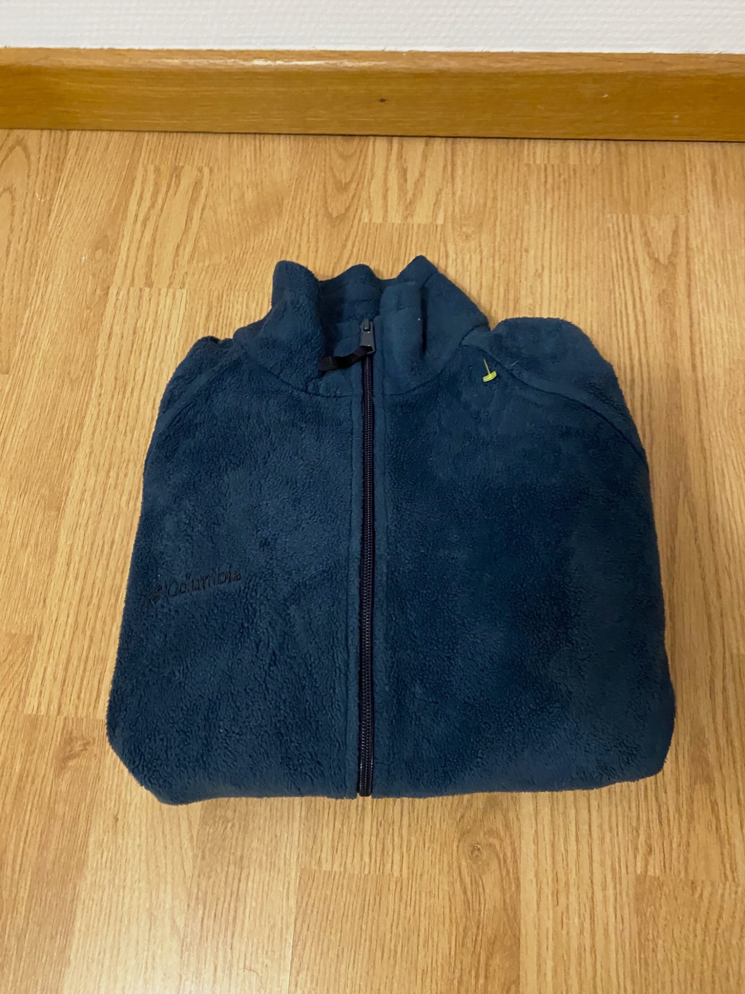 Veste polaire zippée Columbia bleu marine