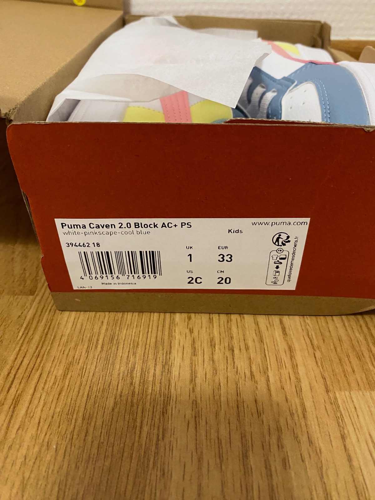 Baskets Puma Caven 2.0 Block AC+ PS taille 33 – Puma – taille 33 2