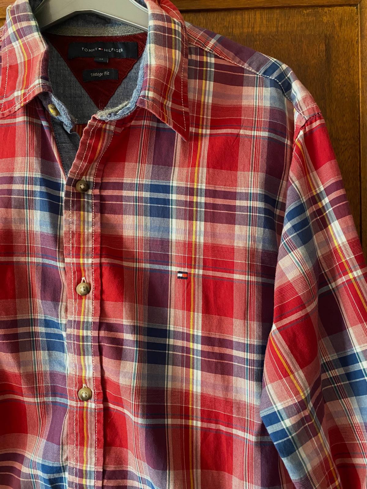 Chemise à carreaux Tommy Hilfiger "Vintage Fit" – Tommy Hilfiger – taille M 2