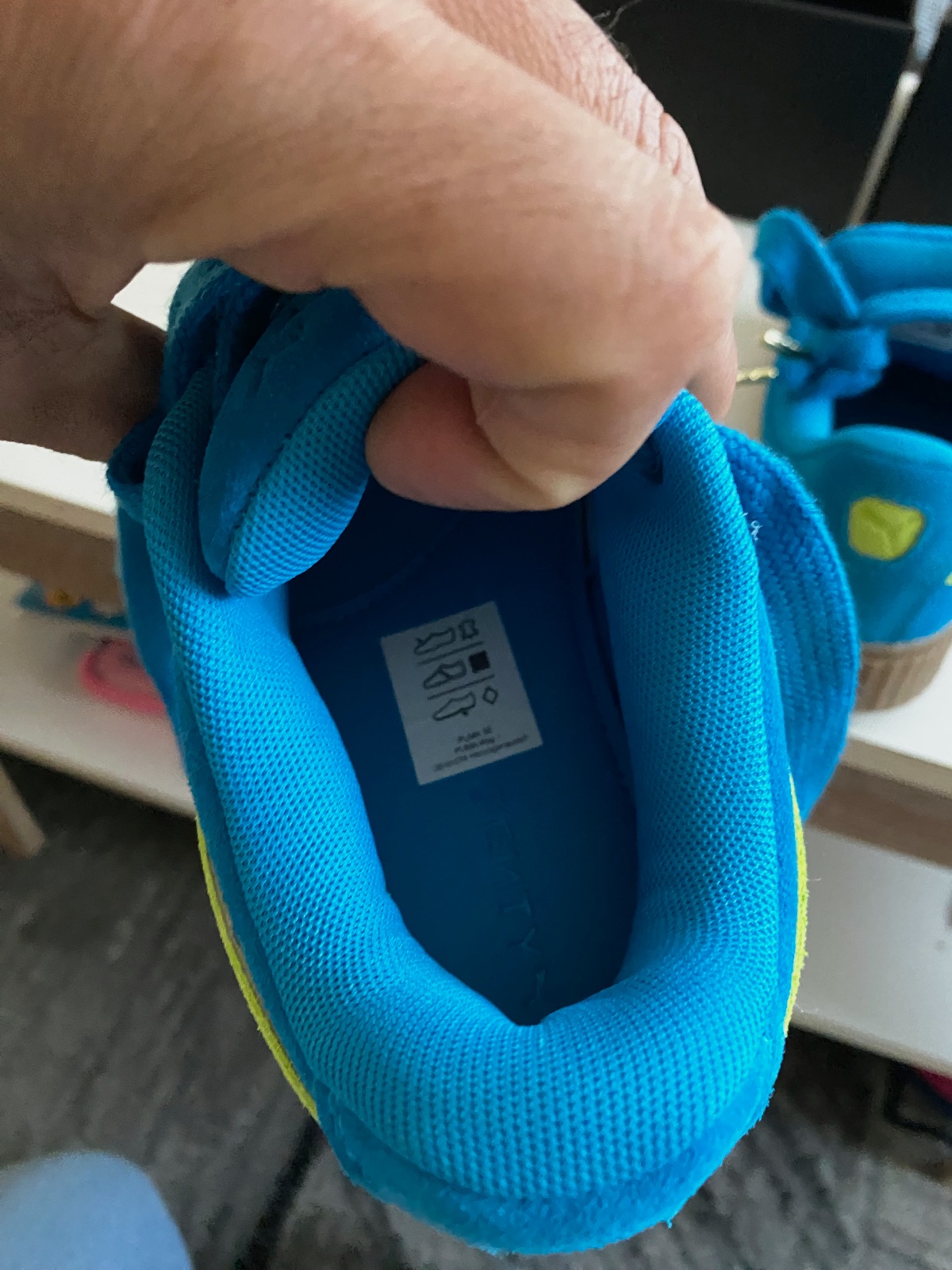 Baskets Puma x Fenty Creeper bleues et jaunes – Puma – taille EU 35 6