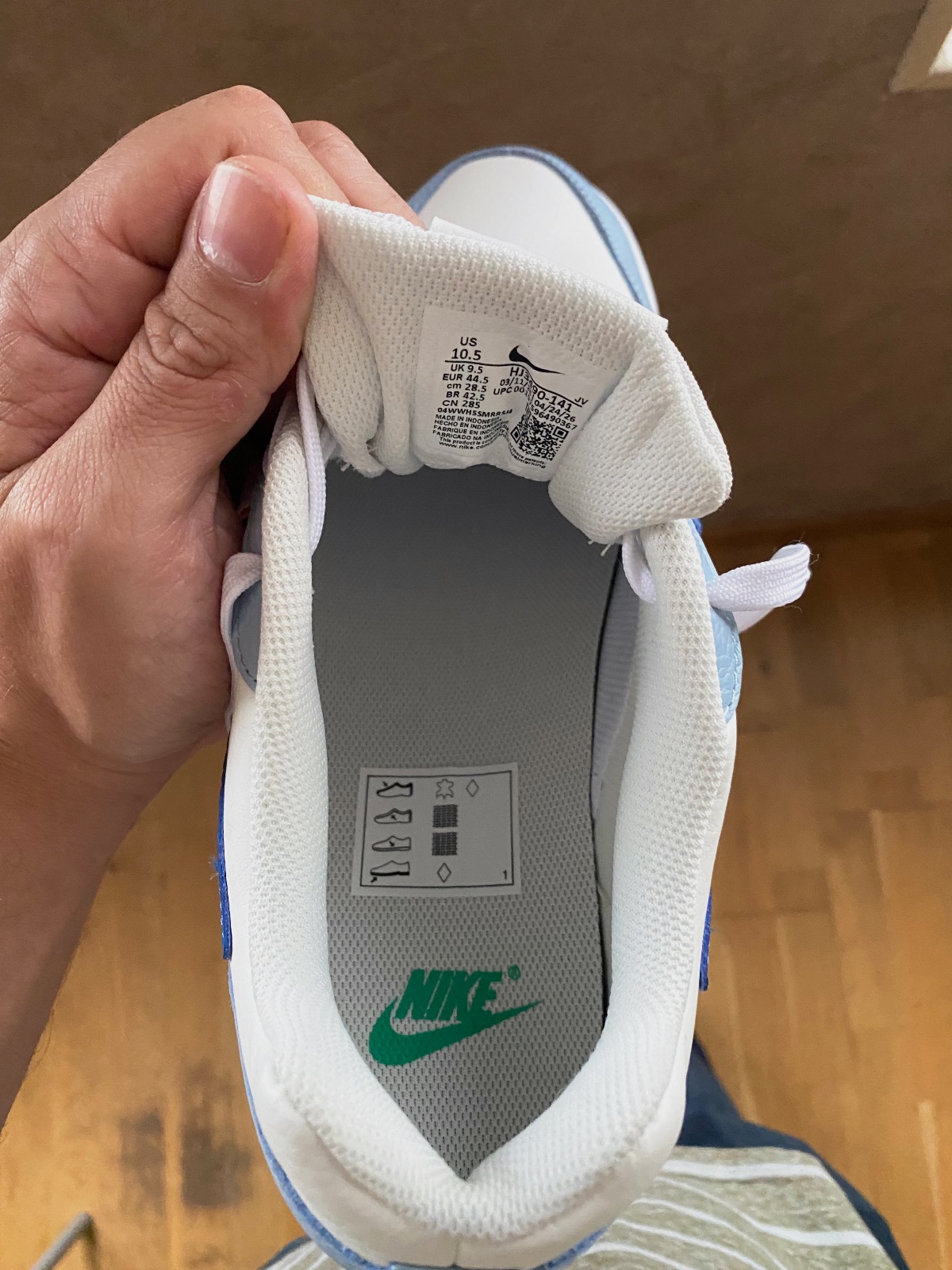 Baskets Nike Ebernon Low Prem Taille 44,5 – Nike – taille EU 44 6