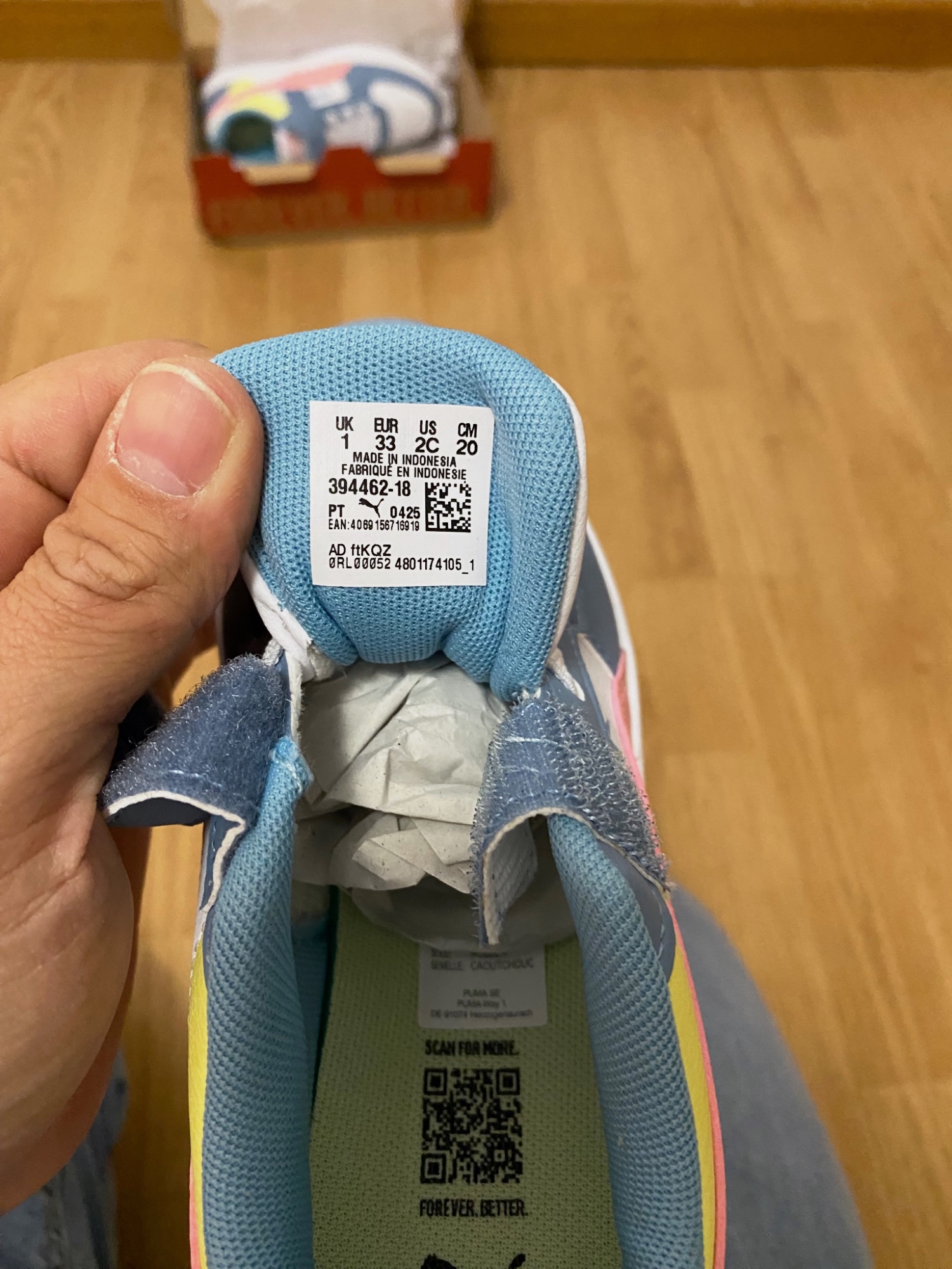Baskets Puma Caven 2.0 Block AC+ PS taille 33