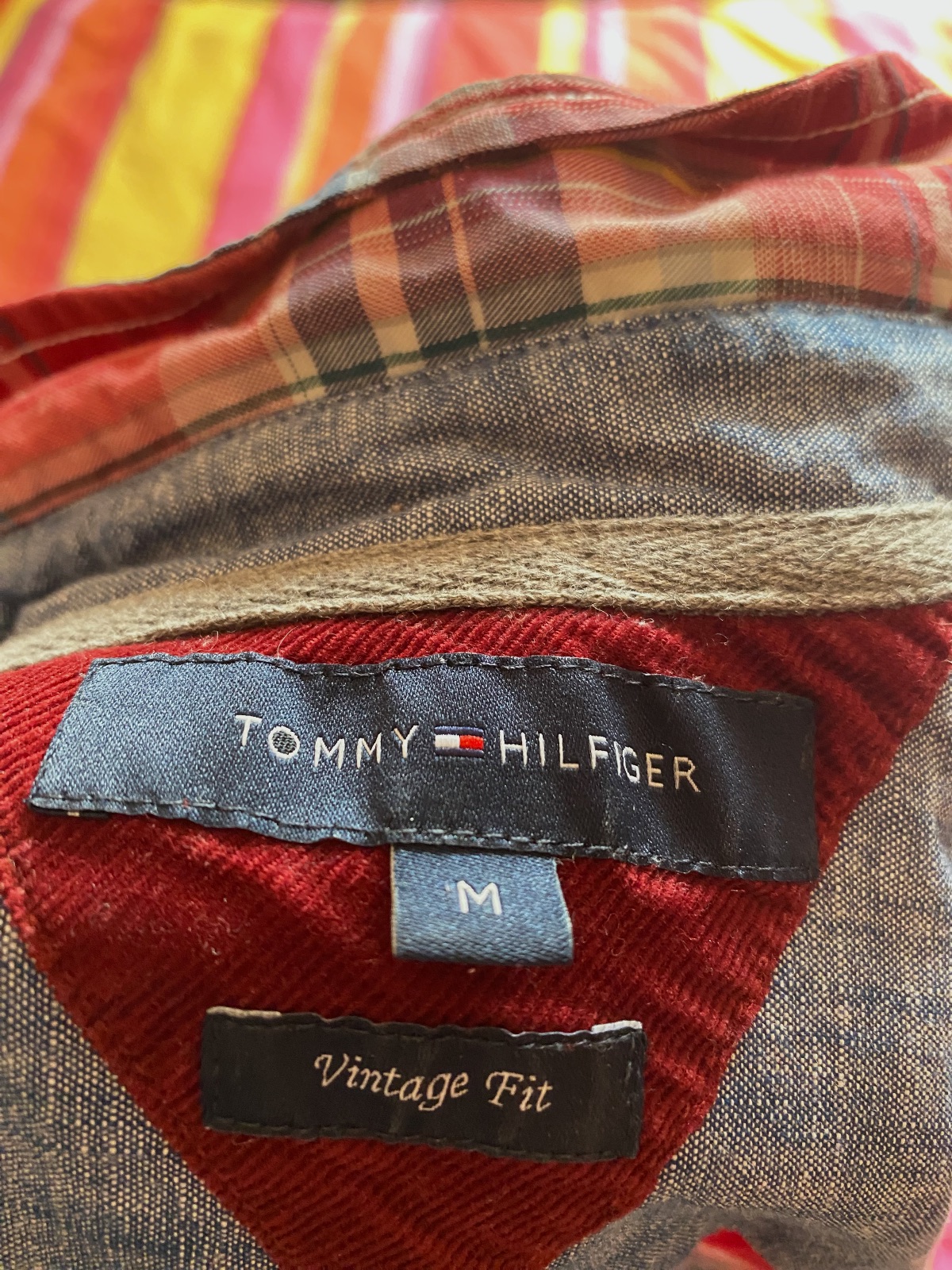 Chemise à carreaux Tommy Hilfiger "Vintage Fit" – Tommy Hilfiger – taille M 4