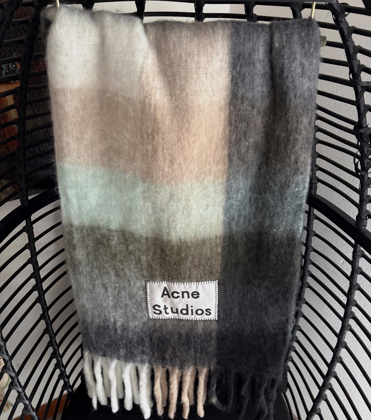 Acne studios mohair scarf – Acne Studios – taille Taille unique 8