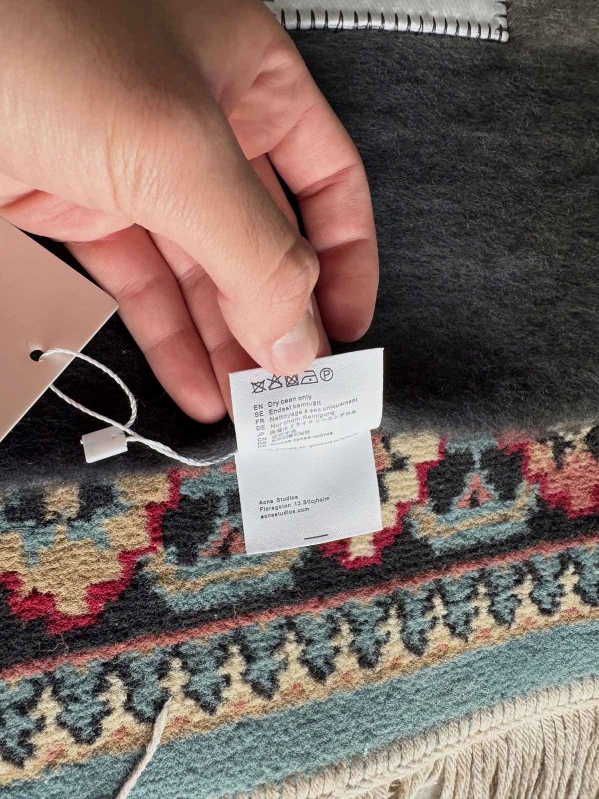 Acne studios mohair scarf – Acne Studios – taille Taille unique 5