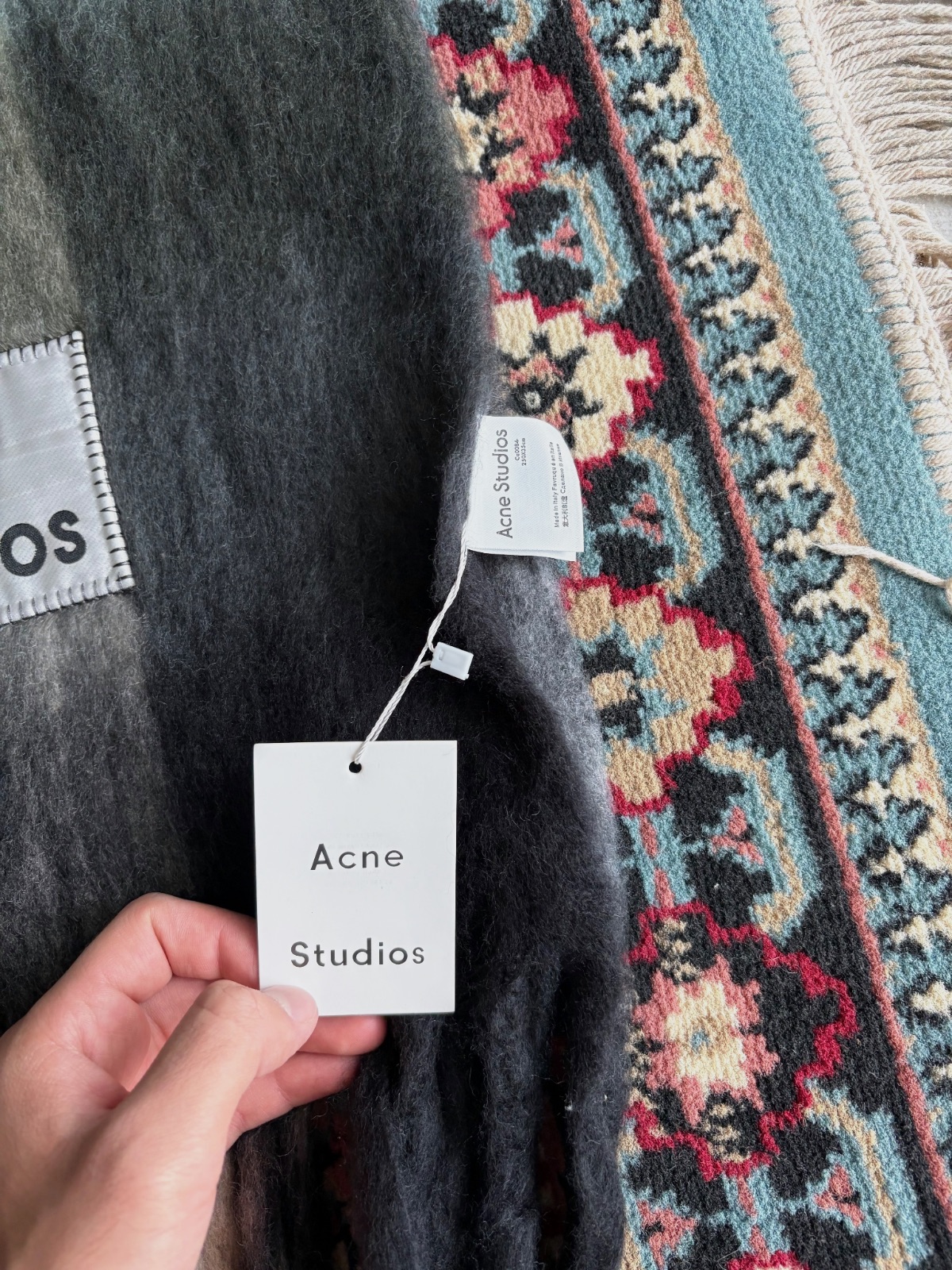 Acne studios mohair scarf – Acne Studios – taille Taille unique 3