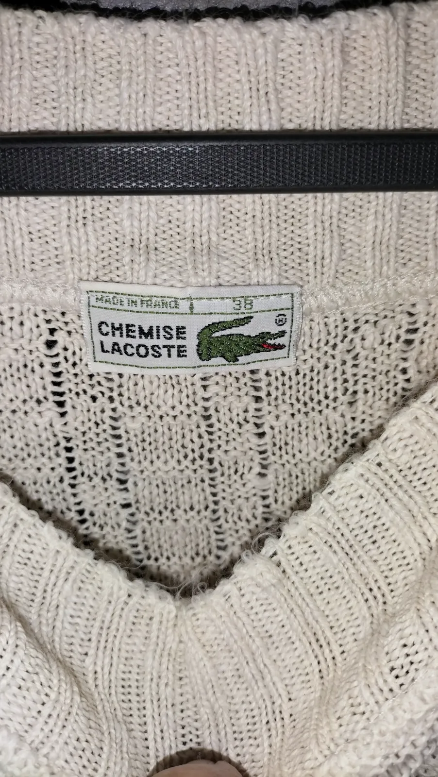Pull Lacoste & pantalon LILITT vintage  – Lacoste – taille 40 2