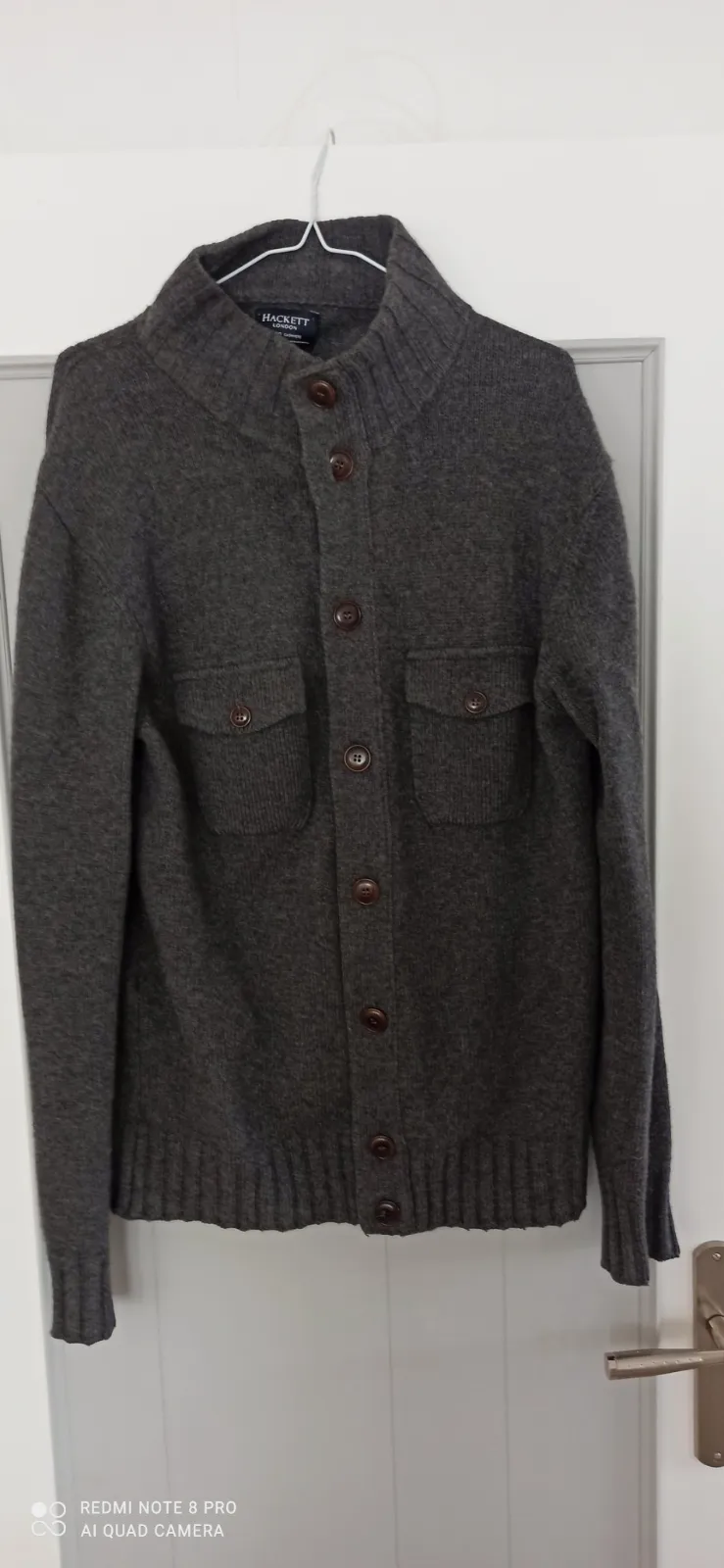 Gilet / Cardigan homme Hugo Boss en laine et coton — Taille M (Slim Fit) – Hugo Boss – taille Taille unique 9