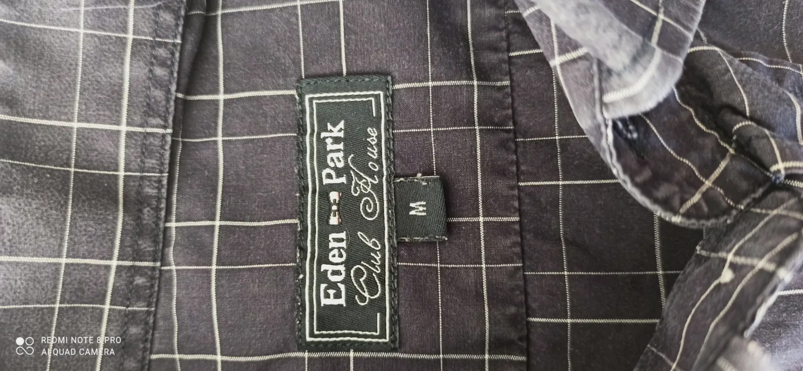 carreaux bleus et blancs – Taille M – Eden Park – taille M 3