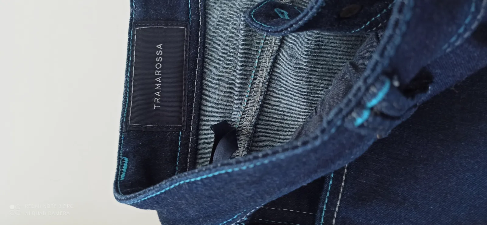 Jean Sartorial Tramarossa – Modèle Leonardo Zip Stretch (Taille 32 / US 32) – Tramarossa – taille 42 5