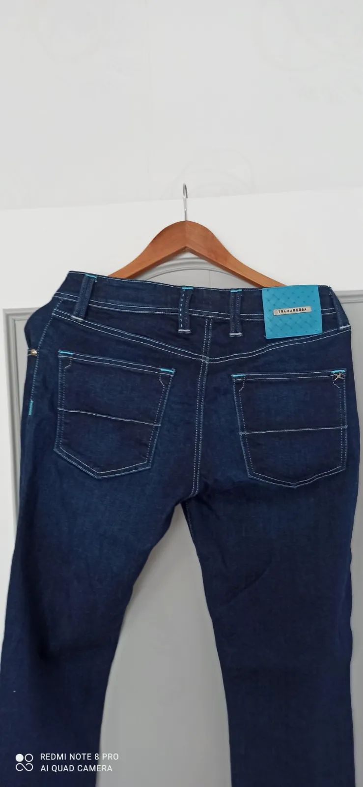 Jean Sartorial Tramarossa – Modèle Leonardo Zip Stretch (Taille 32 / US 32) – Tramarossa – taille 42 8