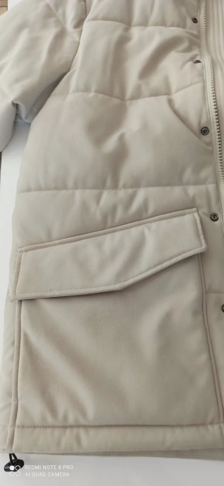Blouson / Doudoune Manuel Ritz beige — Taille M — Excellent éta – Manuel ritz – taille M 5