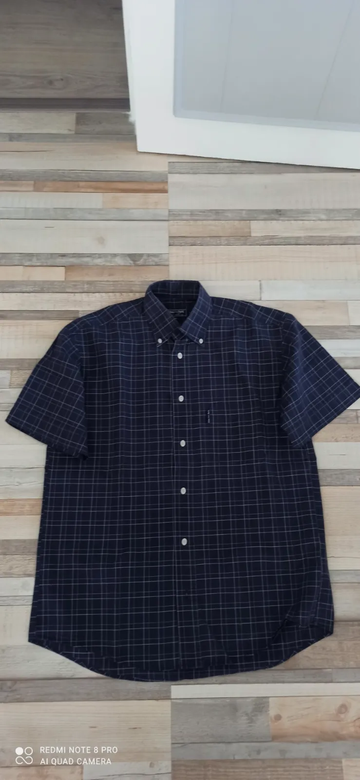 carreaux bleus et blancs – Taille M