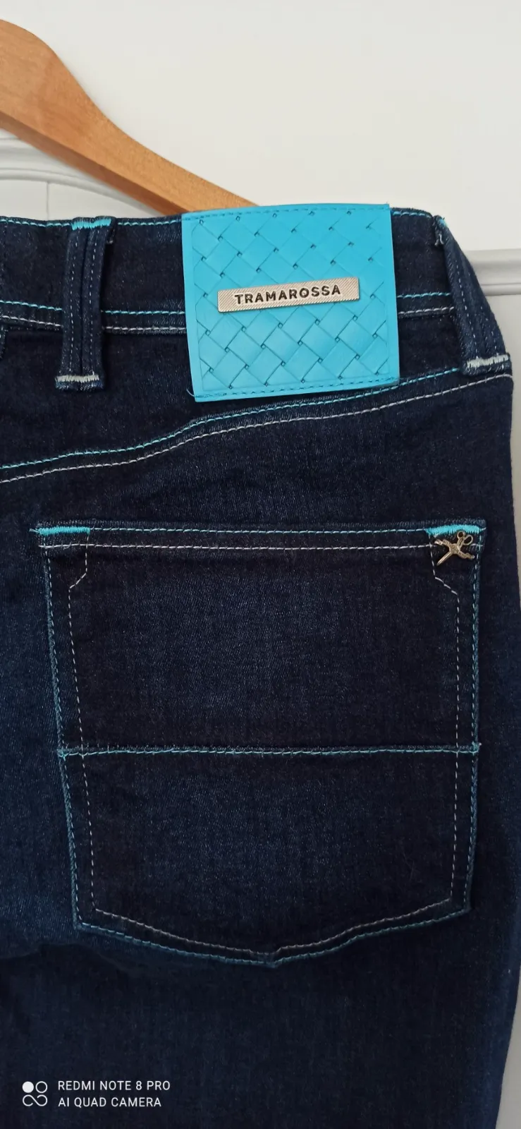 Jean Sartorial Tramarossa – Modèle Leonardo Zip Stretch (Taille 32 / US 32) – Tramarossa – taille 42 7