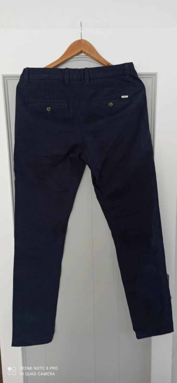 Pantalon chino GANT Slim Fit bleu marine — W31/L32  – Gant – taille 40 9