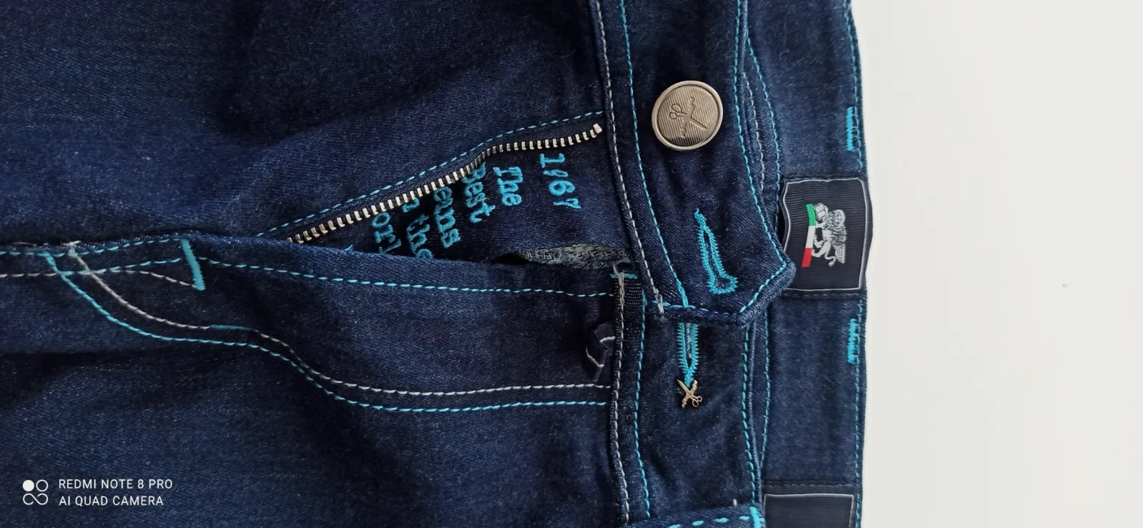 Jean Sartorial Tramarossa – Modèle Leonardo Zip Stretch (Taille 32 / US 32) – Tramarossa – taille 42 6