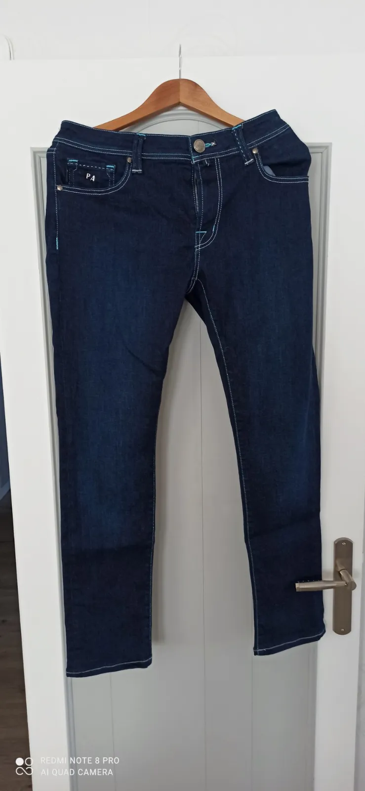 Jean Sartorial Tramarossa – Modèle Leonardo Zip Stretch (Taille 32 / US 32)