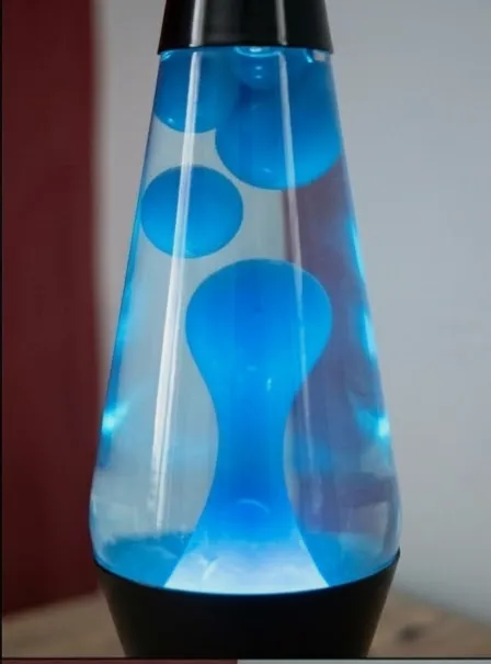 Lampe à lave bleue pieds noirs – Lampe lave 3